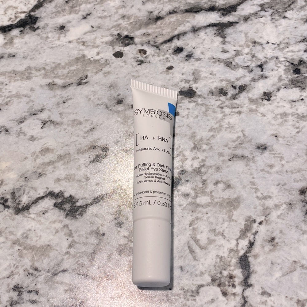 Symbiosis London HA + RNA Depuffing and Dark Circles Relief Eye Serum